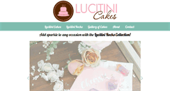 Desktop Screenshot of lucitinicakes.com